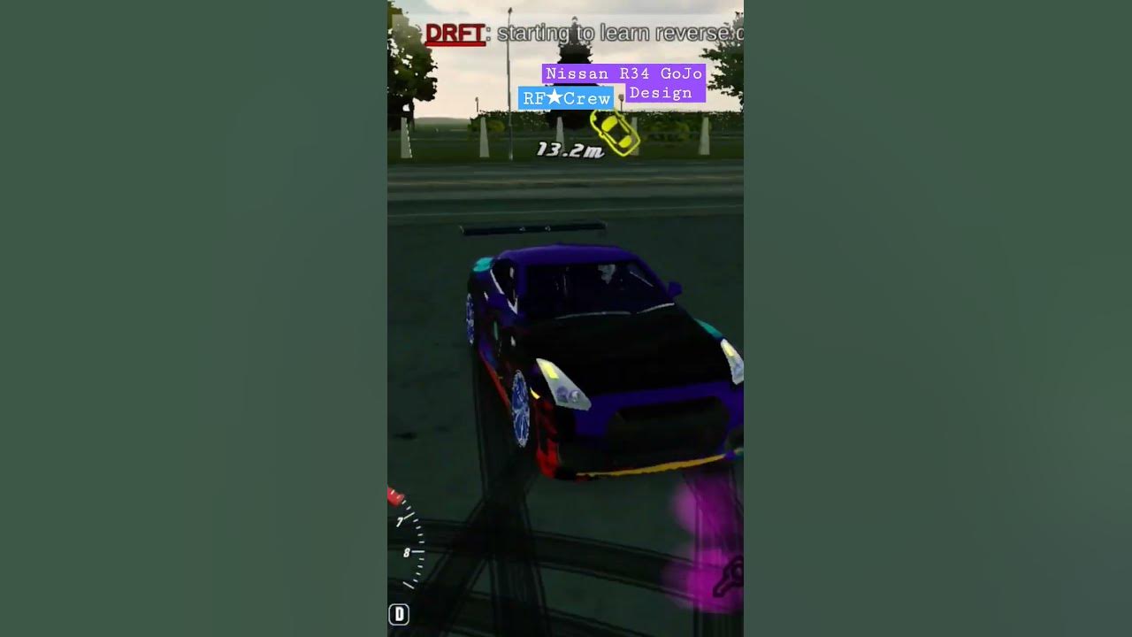 Nissan R35 Gojo Anime Design Drift Practice #carparkingmultiplayer #cpm ...