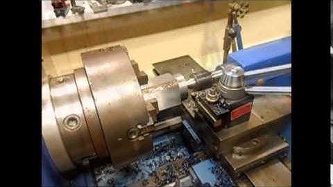 Collet block part 4, turning and drilling