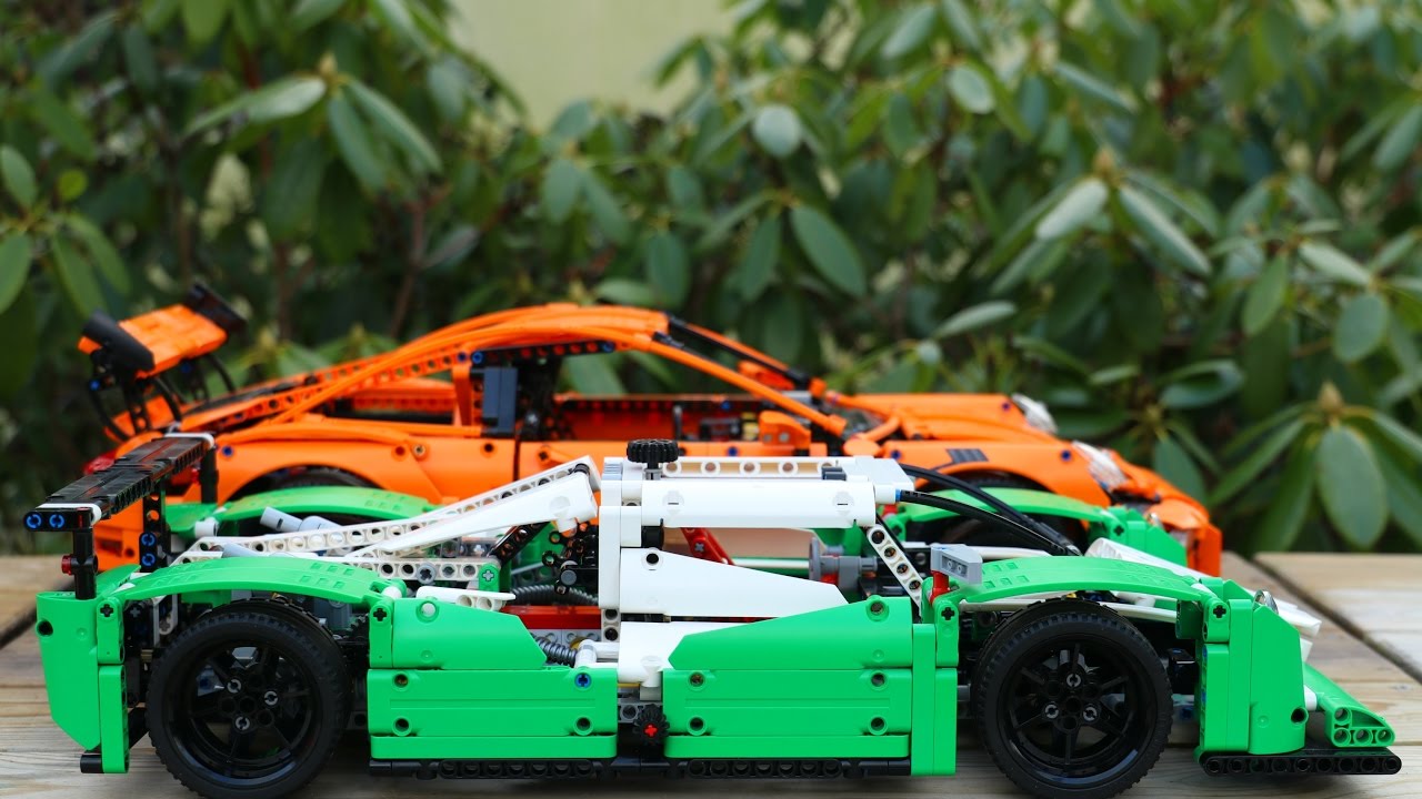 Lego Technic Challenge 42039 Vs 42056 Youtube