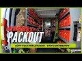 Milwaukee Packout Van Conversion (completed) and Loadout