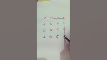 Draw a starlight with numbers 1 to 21 #drawing #line #maths#quiz#shorts#funny#games