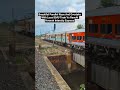 Beautiful Parallel Race And Overtake With Local EMU Train V Ranchi Howrah Intercity Express #shorts