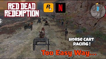 Red Dead Redemption Mobile Gameplay - Rockstar/Netflix Part - 8(IOS, Android)! The Horse Cart Racing