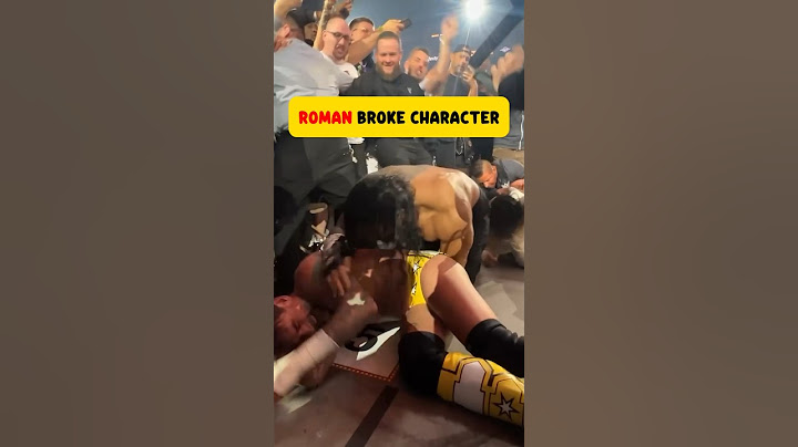 Roman Reigns Breaks Character for Seth Rollins & CM Punk🥹