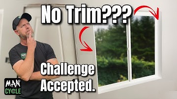 No Trim??? How to Achieve the TRIMLESS WINDOW Look Using Drywall!
