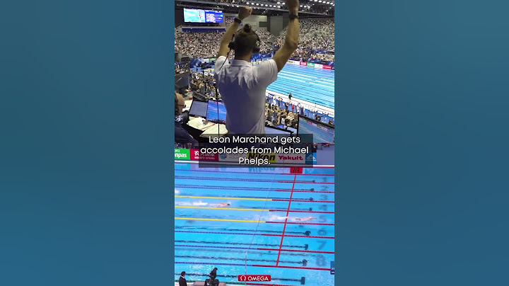 Phelps passes the torch to Marchand 🌎⏲