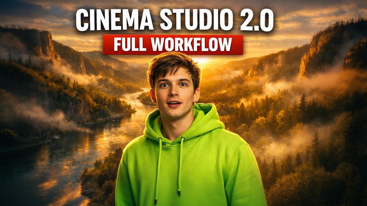 How to Make Cinematic AI Videos with Higgsfield Cinema Studio 2.0 | AI ...