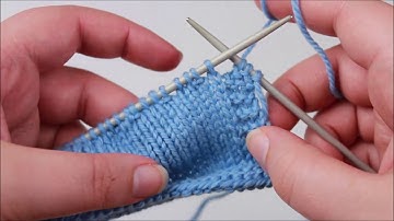 How to Work Short Rows In Knitting Using the Wrap and Turn Method (2)