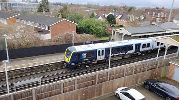 SWR class 701 on test, 5Q51 701004 18/02/21