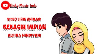 Alfina Nindiyani - Kekasih Impian | Video Lirik Animasi