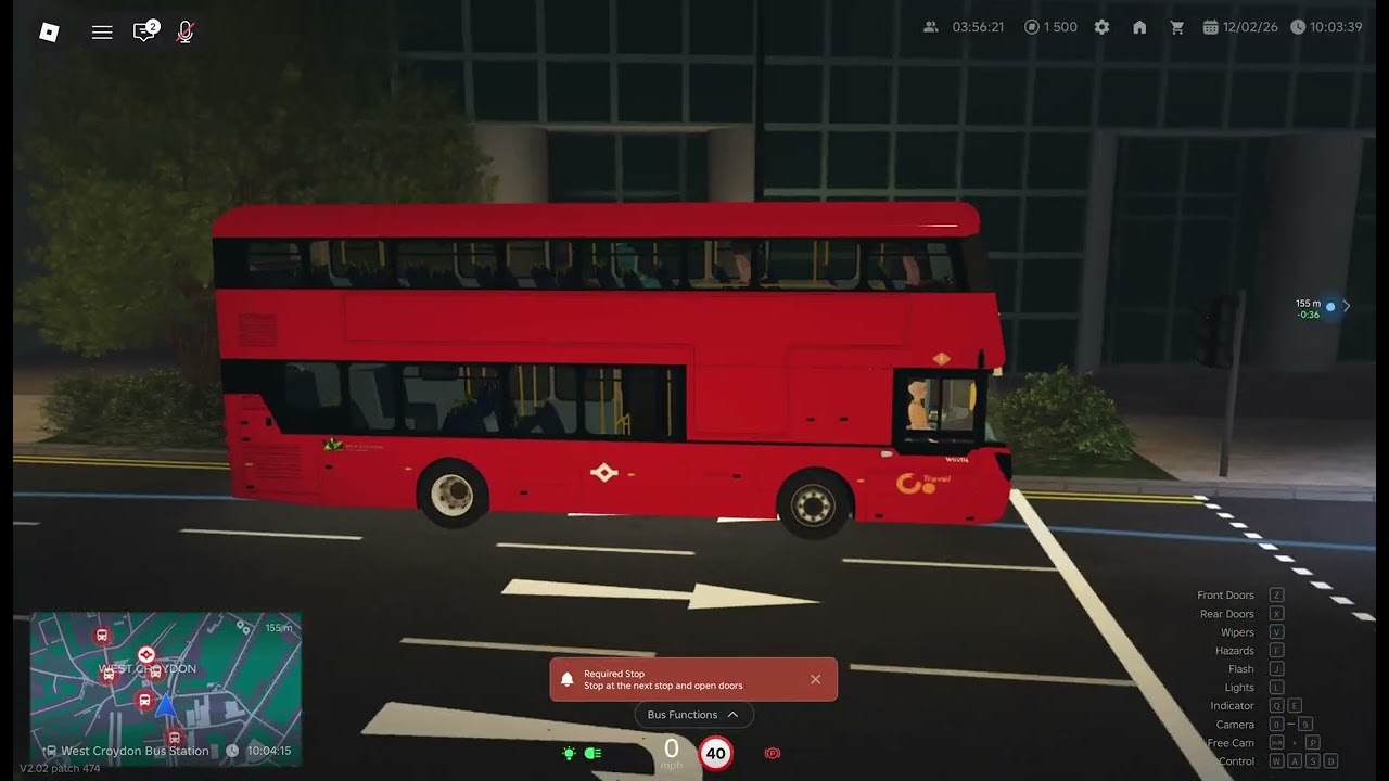 Croydon: London Bus Sim - 🌙 Double Night Duty in London!