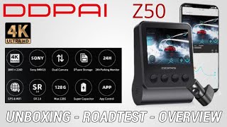 Aussiecams  DDPAI Z50 unboxing, roadtest and overview dashcam review