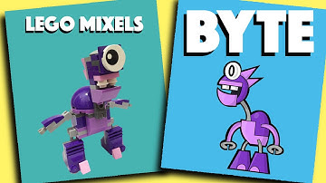 Lego Mixels - Byte - Stop Motion Build | Bricks and Clay Play