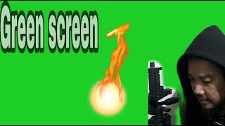 Green screen//bola api