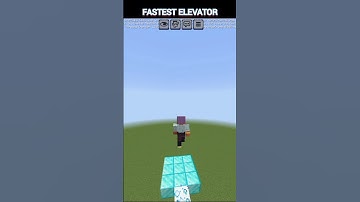 fasteast elvatro😱! #minecraft