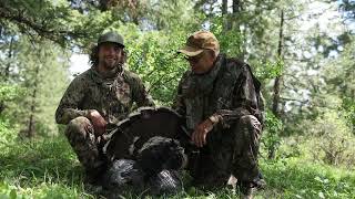 Beau Hunting "Big Mountain Turkey at 9 Yards!!!!!"