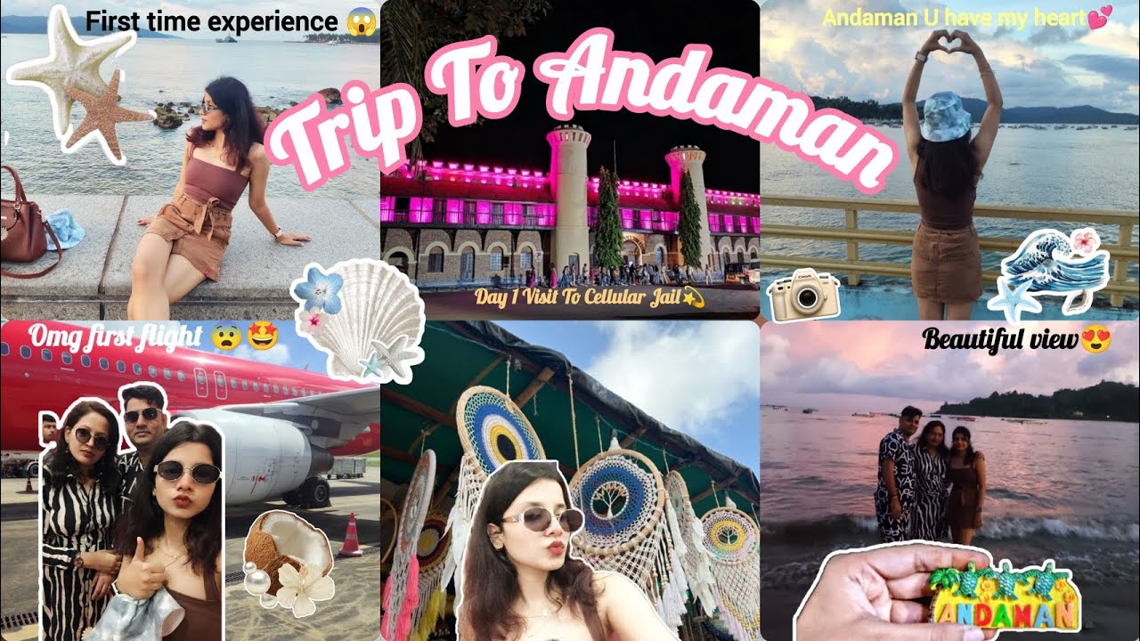 OMG My First Flight😭❤️ Trip To Andaman😍🤩