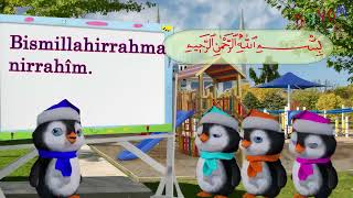 Penguenlerle İhlas Suresi Öğren🐧🌟 Çocuklar İçin İhlas Suresi | Kulhüvallahü Ehad Suresi