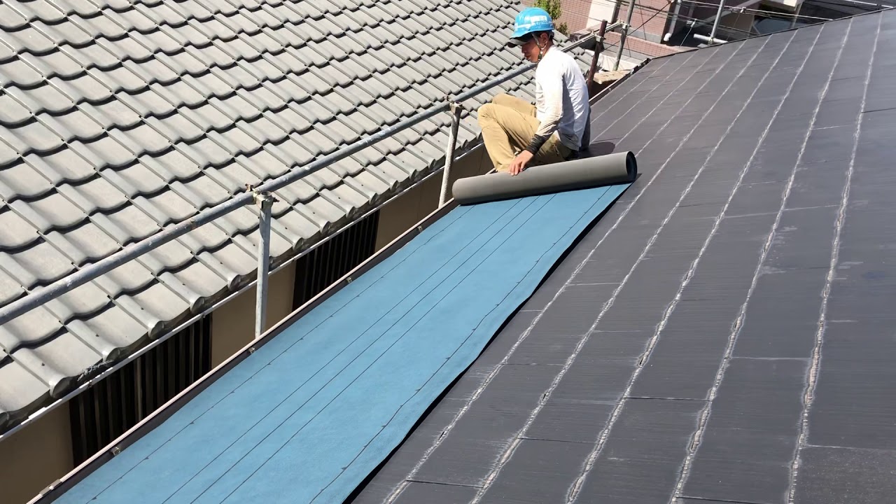 芦屋市 カラーベスト屋根にガルバリウム鋼板でカバー工法 Youtube 芦屋市 カラーベスト屋根にガルバリウム鋼板でカバー工法 Youtube