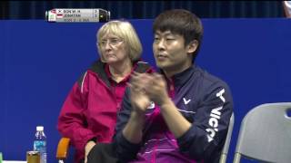 TOTAL BWF Thomas & Uber Cup Finals 2016 | Badminton SF/S1Thomas Cup – KOR vs INA (Court 2)