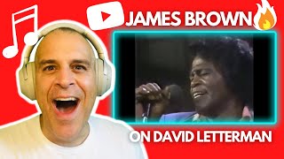 1ST REACTION | JAMES BROWN ON DAVID LETTERMAN | THE AUDIENCE GOES NUTS! &quot;THERE WAS A TIME&quot;