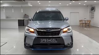 Subaru Forester 2.0XT CVT 4WD Sunroof 2017 Silver Rear Screen BodyKit - SPB9403L