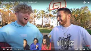 Adin Ross Pulled Up On Me... 1v1 Basketball! (REACTION)