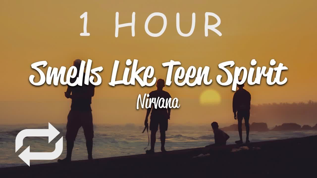 [1 HOUR 🕐 ] Nirvana - Smells Like Teen Spirit (Lyrics)