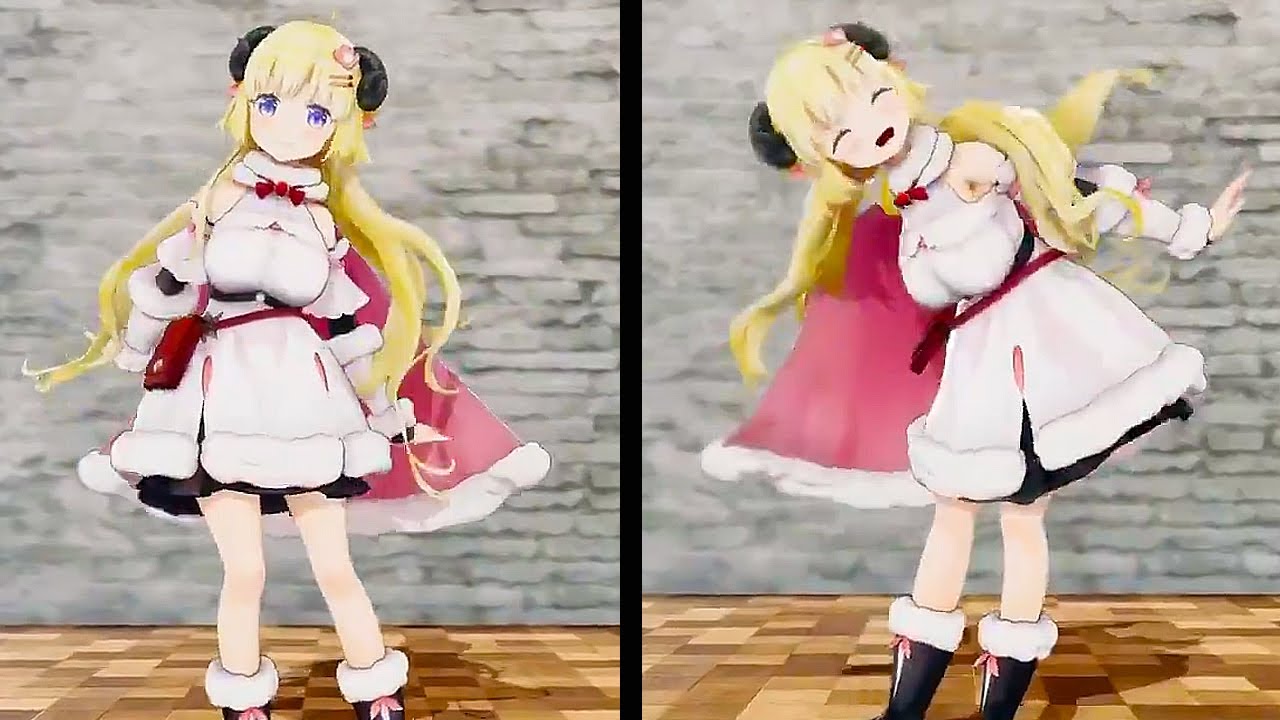 Watame's Already Getting Chased By Botan After The Release Of Her MMD Model【ENG Sub/Hololive】