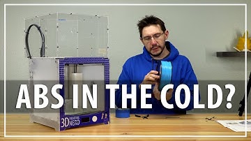 3D Printing ABS In The Cold! // Assembling and Testing a 3D Printer Enclosure