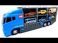 トミカ☆トミカのミニカーを開封してコンボイへ収納！Tomica☆Tomica miniature cars opened and stored in convoy.