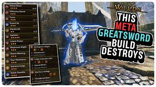 THIS GODROLL RNG GREATSWORD IS INSANELY OP AND DESTROYS in Monster Hunter Wilds!