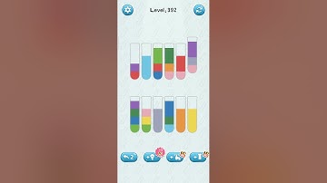 water sort jigsaw puzzle game level 392 Numpuz android ios games gameplay funny gaming all level