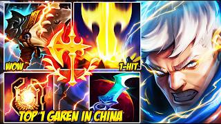 Wild Rift China Top 1 Garen - This Garen Just Won’t Die… | Best Build and Runes