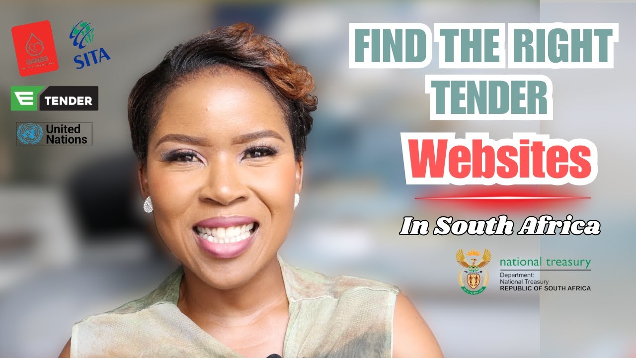 Find The Right Tender Websites In South Africa | Lerato Sebata - YouTube