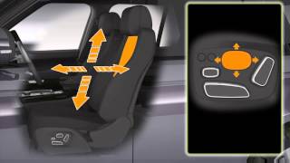 Career Overview Range Rover Front Seat Adjustment and Driver Position Memory Tutorial