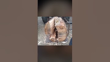 Firewood Splitting Machine ! Amazing Woodworking