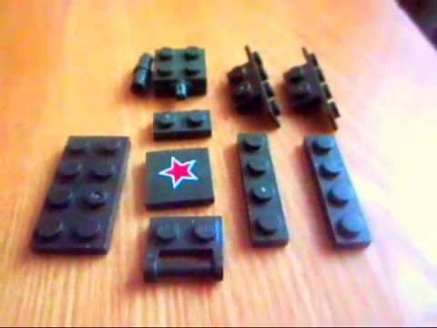 Video: Ən ümumi Hissələrdən Istifadə Edərək Bir LEGO Tankı Necə Hazırlanır