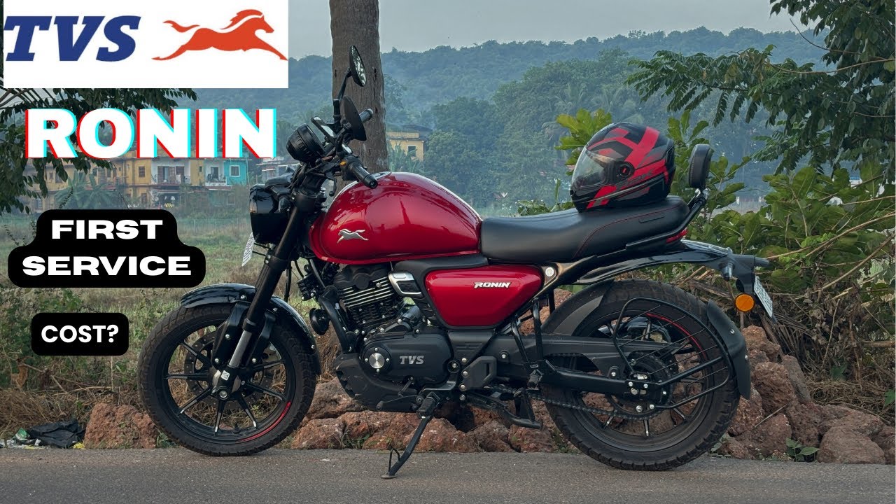 TVS Ronin 225 First Service cost & experience | shocked😱 