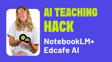 AI Tools That Help You Learn Faster! [ NotebookLM Tutorial + Edcafe AI ]