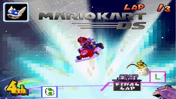 Mario Kart DS Hack: Massive Blue Shell Explosions