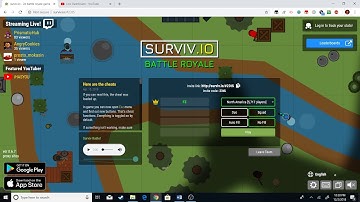 Surviv.io *HACKED* LIVESTREAM 2 | *AIMBOT*, INFINITE SCOPE, & MORE! STILL WORKS (DOWNLOAD + UPDATED)