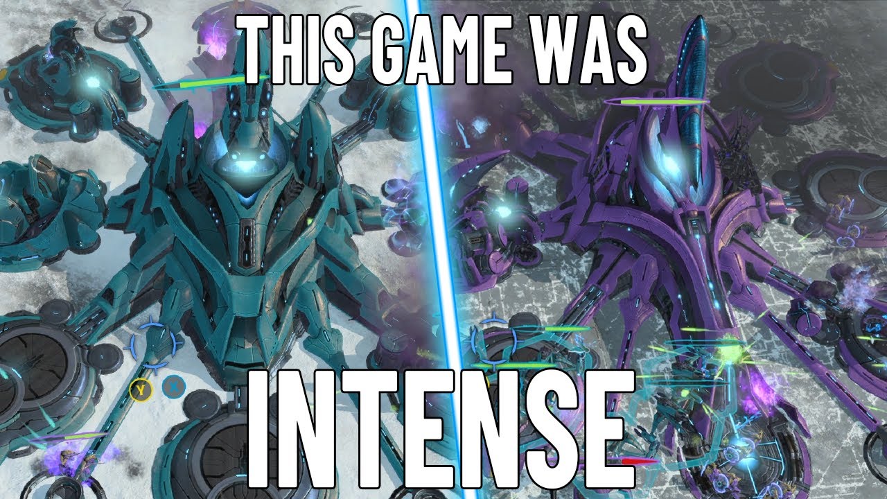 The Most Intense Back and Forth Game of Halo Wars - YouTube