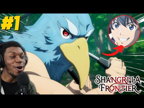 UNDERRATED!! Shangri-La Frontier Episode 1 Reaction