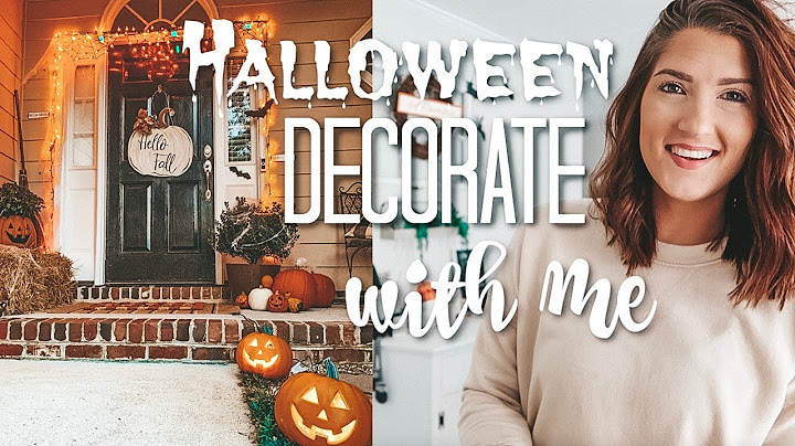 Halloween Decorate With Me | Outdoor Decor & DIY Ideas 2019