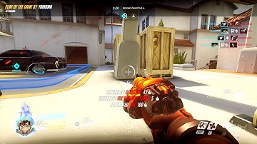 Overwatch Typical Torbjorn play of the game