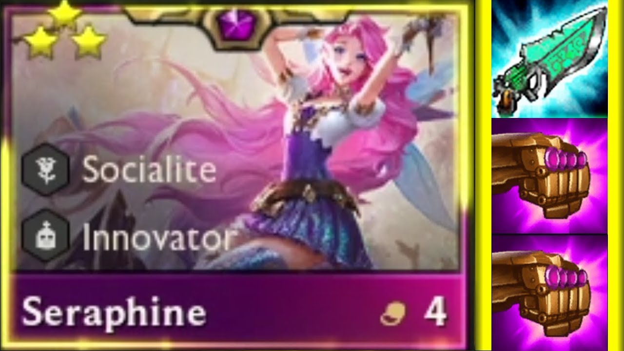 Seraphine 3 is insane! Infinite Attack Speed, Healing, and CC