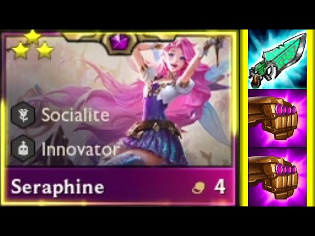 Seraphine 3 is insane! Infinite Attack Speed, Healing, and CC