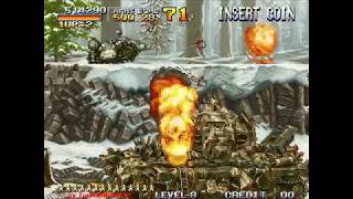 Metal Slug: Super Vehicle-001 (Arcade) - (Longplay | Level 8 Difficulty | All Secrets) screenshot 4