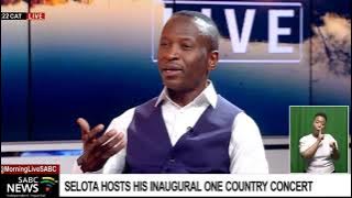 Jazz musician Selaelo Selota hosts his concert duped 'ONE COUNTRY CONCERT'